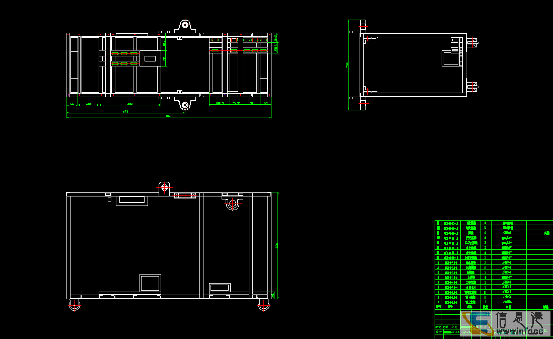 CAD平面立体图设计