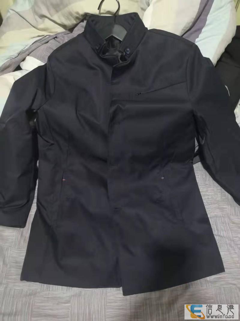 个人全新崇文门新世界买的红豆修身风衣正品专柜货