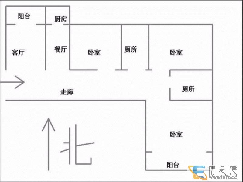 联纺东 龙腾佳苑 3室 2厅 132平米 出售龙腾佳苑