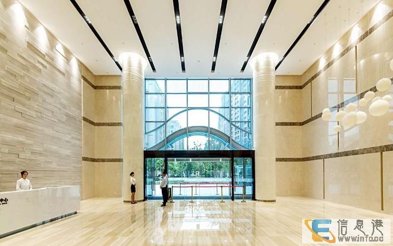 杭州下城区城北工位出租,甲级写字楼办公环境