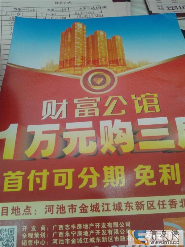 城东志丰-财富公馆就是任性 首付一万,两年免息