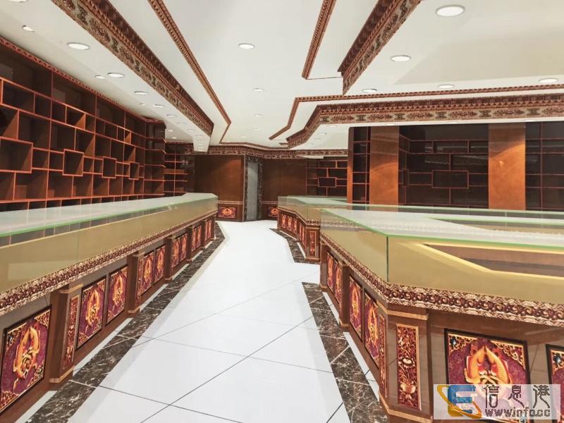 黄金中的黄金地段拉萨市大昭寺广场西藏藏乡特色产品博览中心二楼