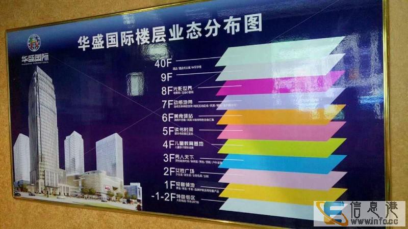 华盛国际广场10-60m 财富旺铺,投资首选