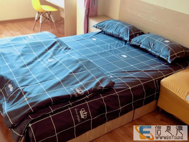 单间出租 无介中费机场路新都汇会楼上朝南主次卧550800富