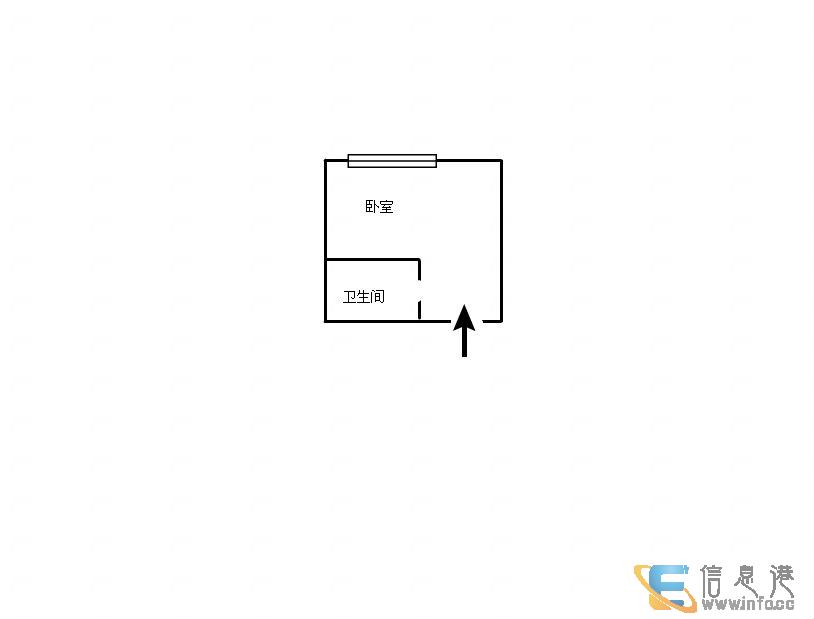 中南城东新区 宜化山语城 1室1厅1卫 精装 仅租800宜化