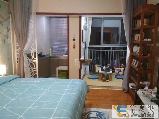 新天地旁边极中心精装修单身公寓带全套家具家电寻找有缘人