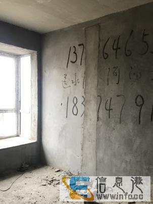 中央新城电梯高层朝南户型带阳台采光通透毛坯房二室二厅