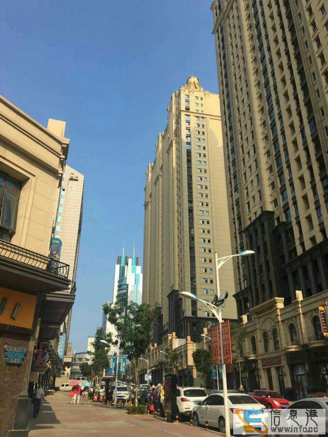 万达公馆门头出售上下两层正门口处面积