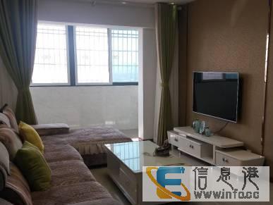 时代阳光d区，电梯12楼，三室两厅一卫，精装修