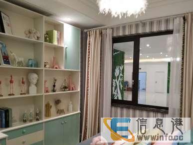 多弗绿城诚园南北通透三面180落地大飘窗观景大阳台