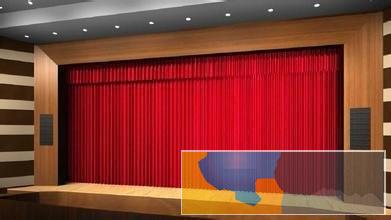 山西长治县舞台幕布定制学校会议电动幕布定制厂家