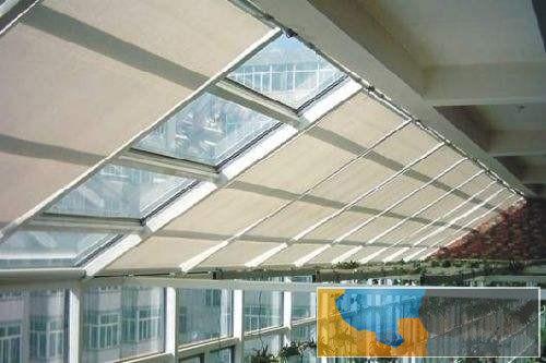 东营河口遮阳隔热电动天幕帘天棚帘天幕蓬价格低廉