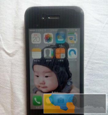 苹果4s美版解锁越狱8.3版本32G黑色