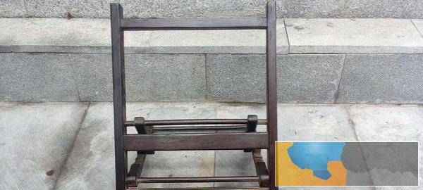 古玩古董檀木书架