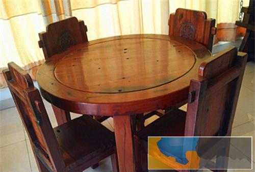 新乡市老船木实木家具茶桌茶台沙发几餐桌吧台办公台大板桌架子