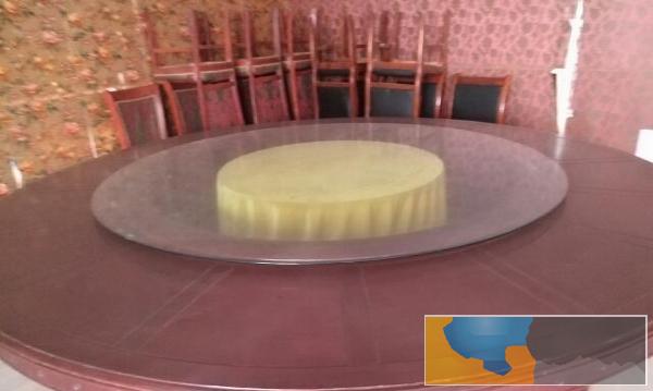 二手圓臺餐桌椅