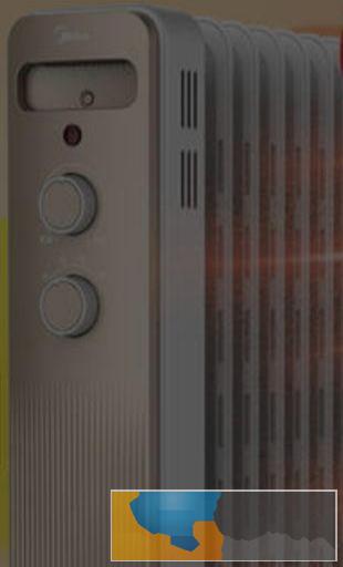 搞定了 油顶电暖气