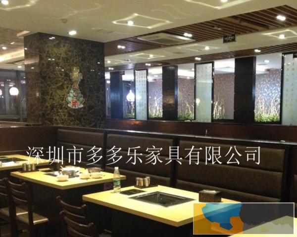 韩式烧烤桌 木炭烤肉桌 自动硝烟碳烤炉 大理石火锅烧烤一体