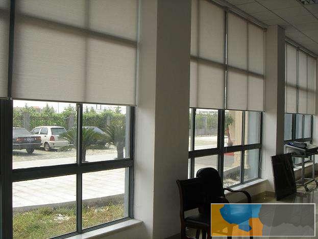 阳泉城区电动卷帘-办公窗帘-阳光面料卷帘专业定做