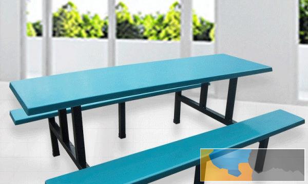 厂家直销学校食堂快餐桌椅