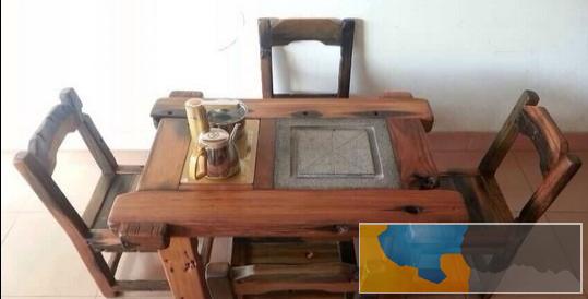 玉溪市老船木家具茶台餐桌椅子实木茶桌子沙发茶几办公桌柜子架子