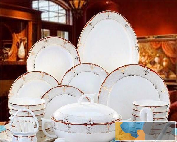 手绘礼品餐具 酒店摆台餐具