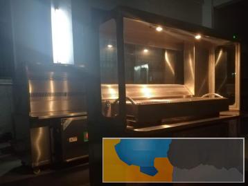 厂家直销：中国名牌高档无烟烧烤炉、无烟净化烧烤车、油烟净化器