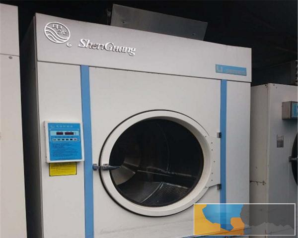 鹰潭洗涤设备厂转让上海川岛100公斤洗衣机 快速节能烘干机