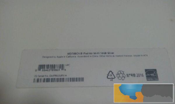 出9.99新ipad air 16g wifi版