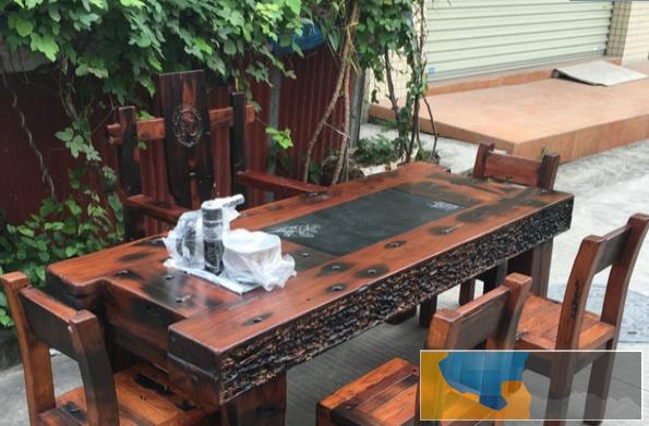 永州市老船木家具茶桌椅子沙发茶几茶台餐桌博古架办公桌罗汉床