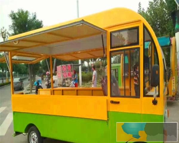 焱川多功能手推式小吃车三轮四轮早点快餐车奶茶