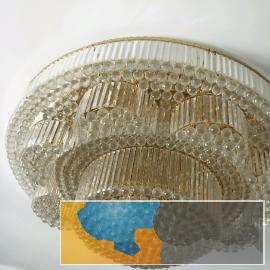 二手直径1.5豪华水晶装饰灯