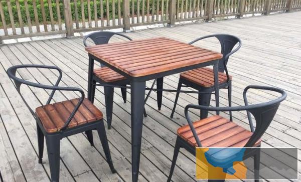 新款休闲咖啡厅桌椅 西餐茶餐厅方桌 热卖甜品奶茶店桌椅