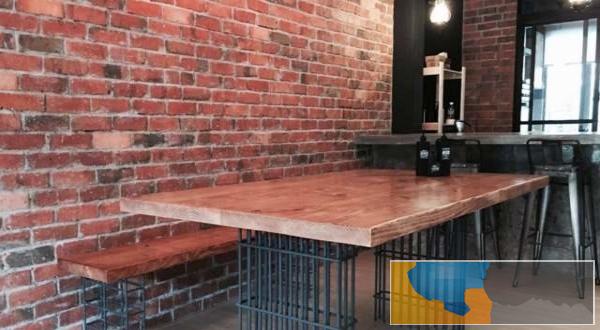 厂家直销餐厅实木桌椅 酒吧咖啡厅休闲桌椅 吧台吧椅 奶茶店桌