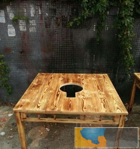 实木餐桌,炭烧木火锅桌,大理石火锅桌,电磁炉,煤气灶,凳椅