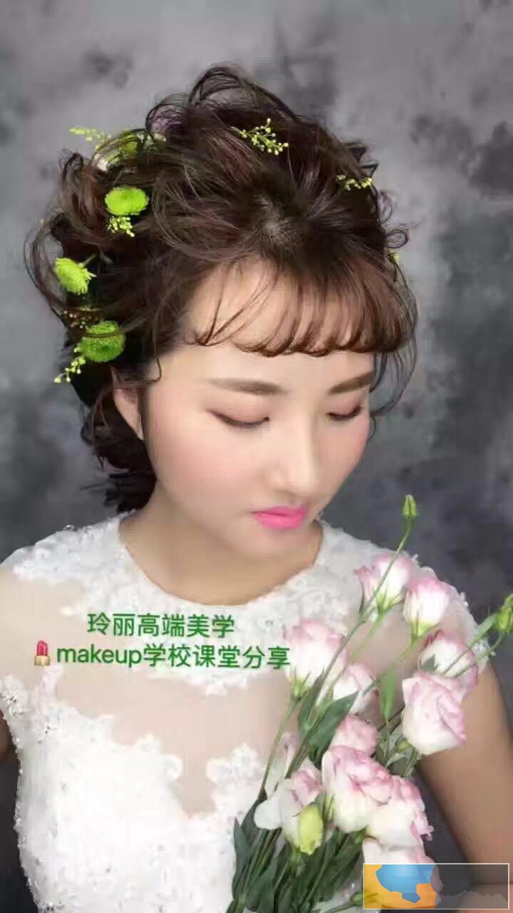 学化妆 学美甲 学半永久来玲丽