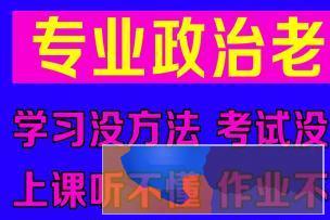 名师一对一教学辅导，高一高二高三政治，政治一对一家