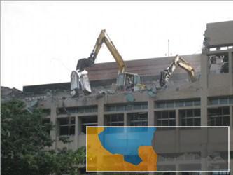 山西大同楼房拆除及混凝土裂缝修补中心