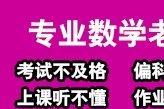 数学专业辅导，提分快速，高一高二高三数学，一对一