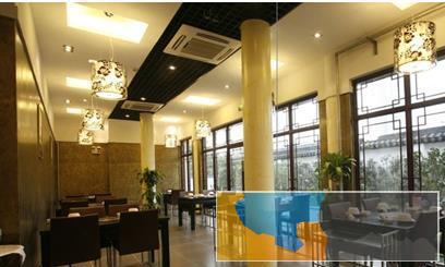 栾川农家乐饭店装修设计农家乐式的火锅店装修设计案例