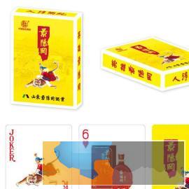 菏泽麒麟扑克厂广告扑克牌印刷厂