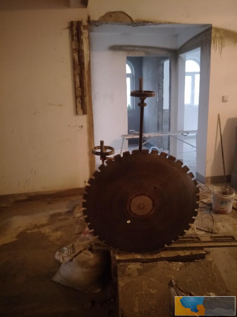 青岛水锯切墙青岛墙锯切割绳锯切割静音拆除