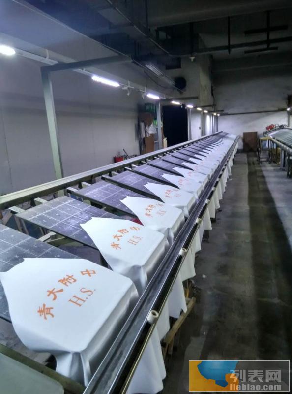 青岛服装丝网印刷厂 服装裁片 T恤衫 广告衫 工装