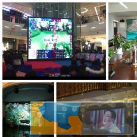 酒店酒楼餐厅高清全彩LED显示大屏制作安装维修大屏