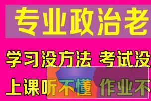 高一高二高三政治，名师教学，政治一对一家教辅导