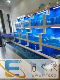 大型酒店鱼缸定做超市鱼缸定做观赏鱼缸