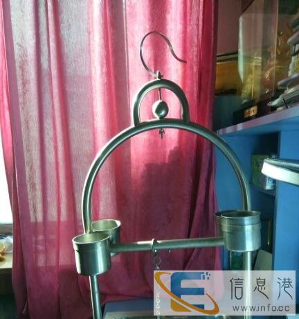 出售全新鹦鹉站架