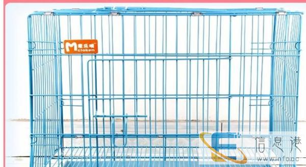 精品宠物折叠特粗铁丝笼 狗笼犬猫笼泰迪笼子