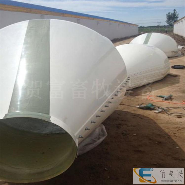 养殖玻璃钢料塔A山东猪舍自动饲喂储料仓厂A料线料塔
