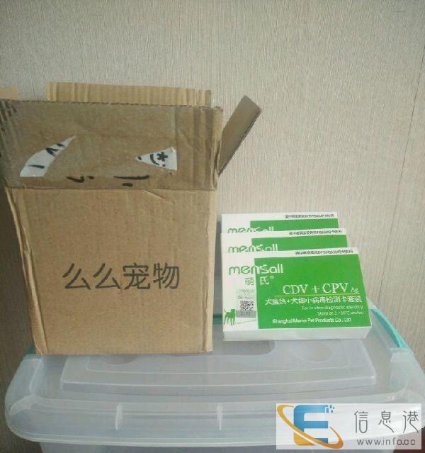 犬瘟 细小检测卡未拆封